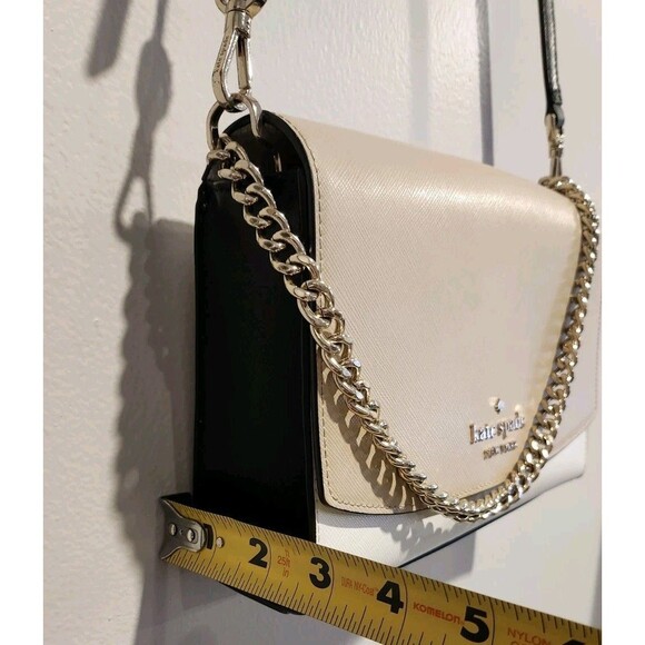 Kate Spade Carson Convertible Crossbody Bag Nimbus Warm Beige Multi - Picture 5 of 15